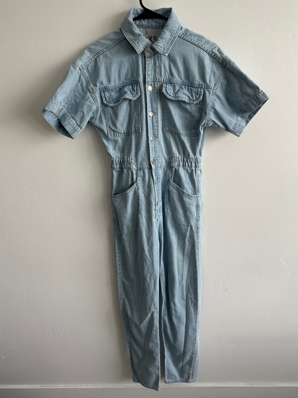 We The Free Free People Marci Jumpsuit In Clear Skies Blue Size XS